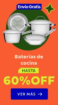 Baterías de cocina hasta 60% OFF